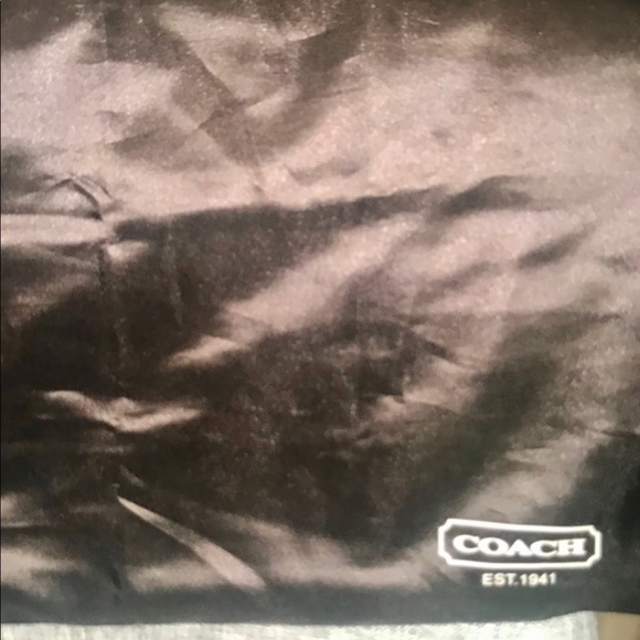 Auth Coach Scarf Print Cross Body/Shoulder Bag - Picture 8 of 9